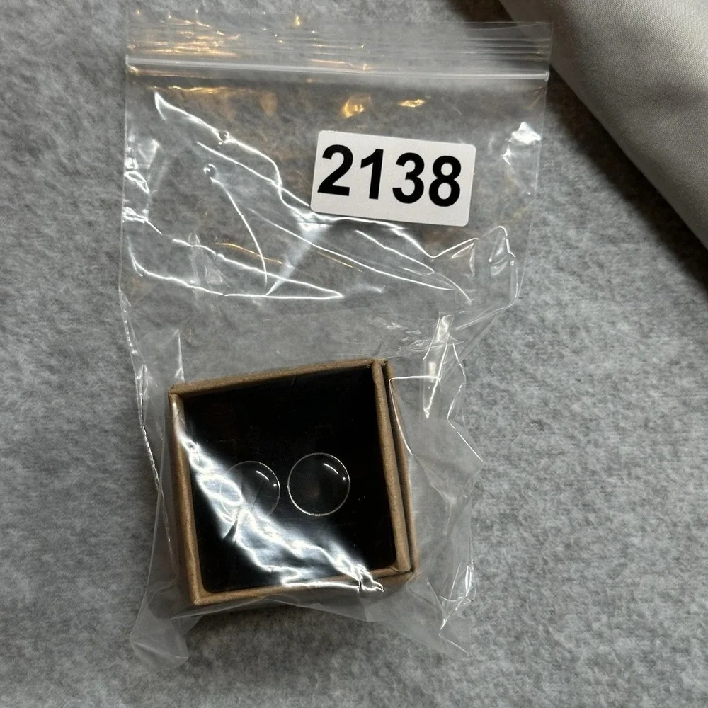 Vintage Black Dome Cufflinks Retro Faux Onyx Style Men's Accessories‎ Minimalist